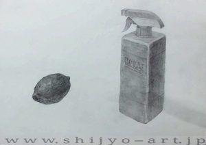 京都芸術高校　デッサン再現作品／合格作例　2021年度入試